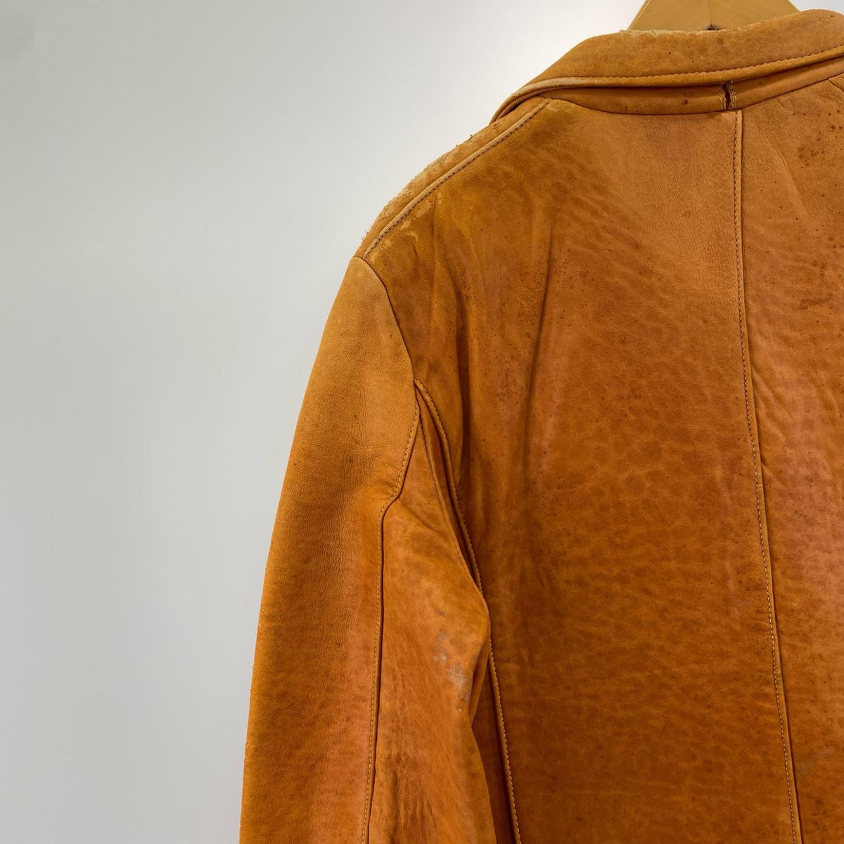 ジャケット leather jacket ブラウン