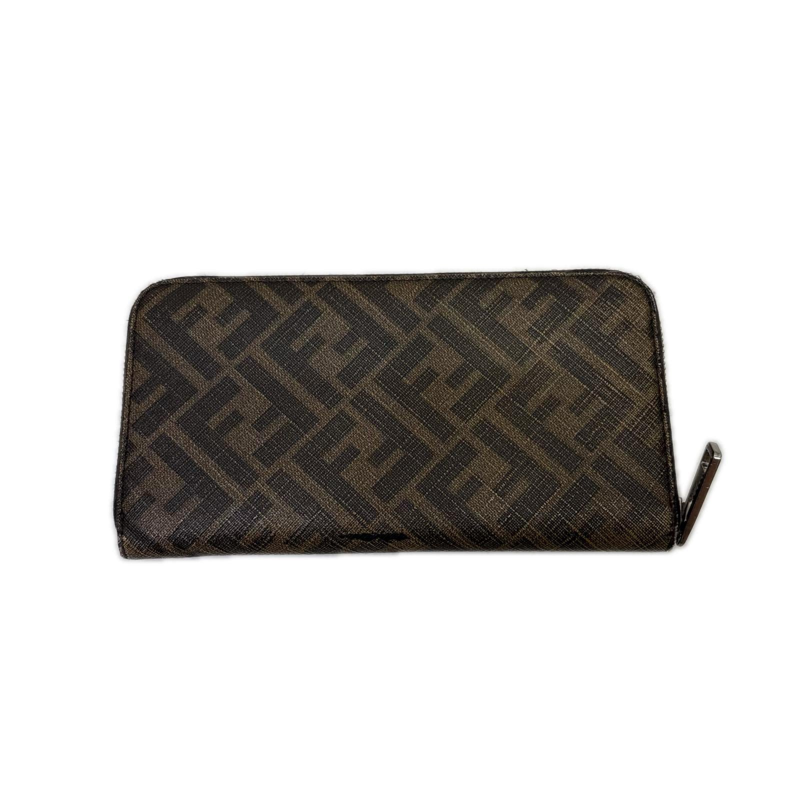 FENDI/7M0342/ロゴ/ラウンドファスナー/長財布