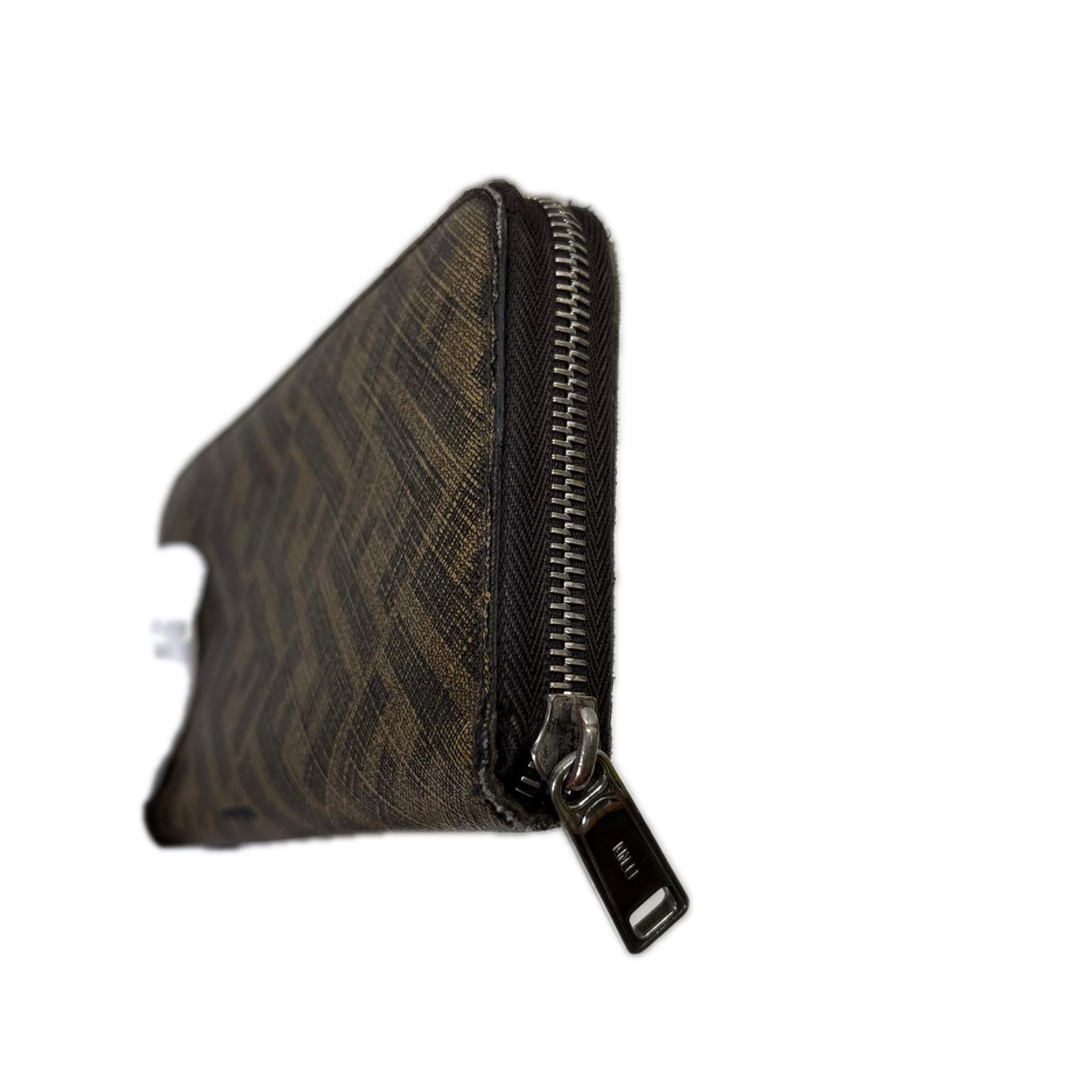FENDI/7M0342/ロゴ/ラウンドファスナー/長財布
