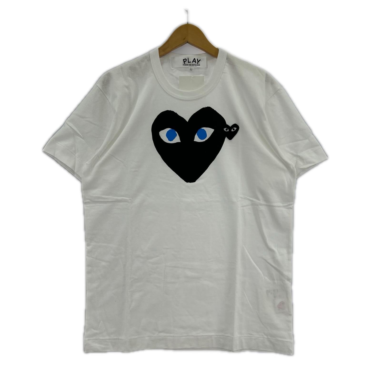 半袖Ｔシャツ ﾊｰﾄﾌﾟﾘﾝﾄTee L L ホワイト