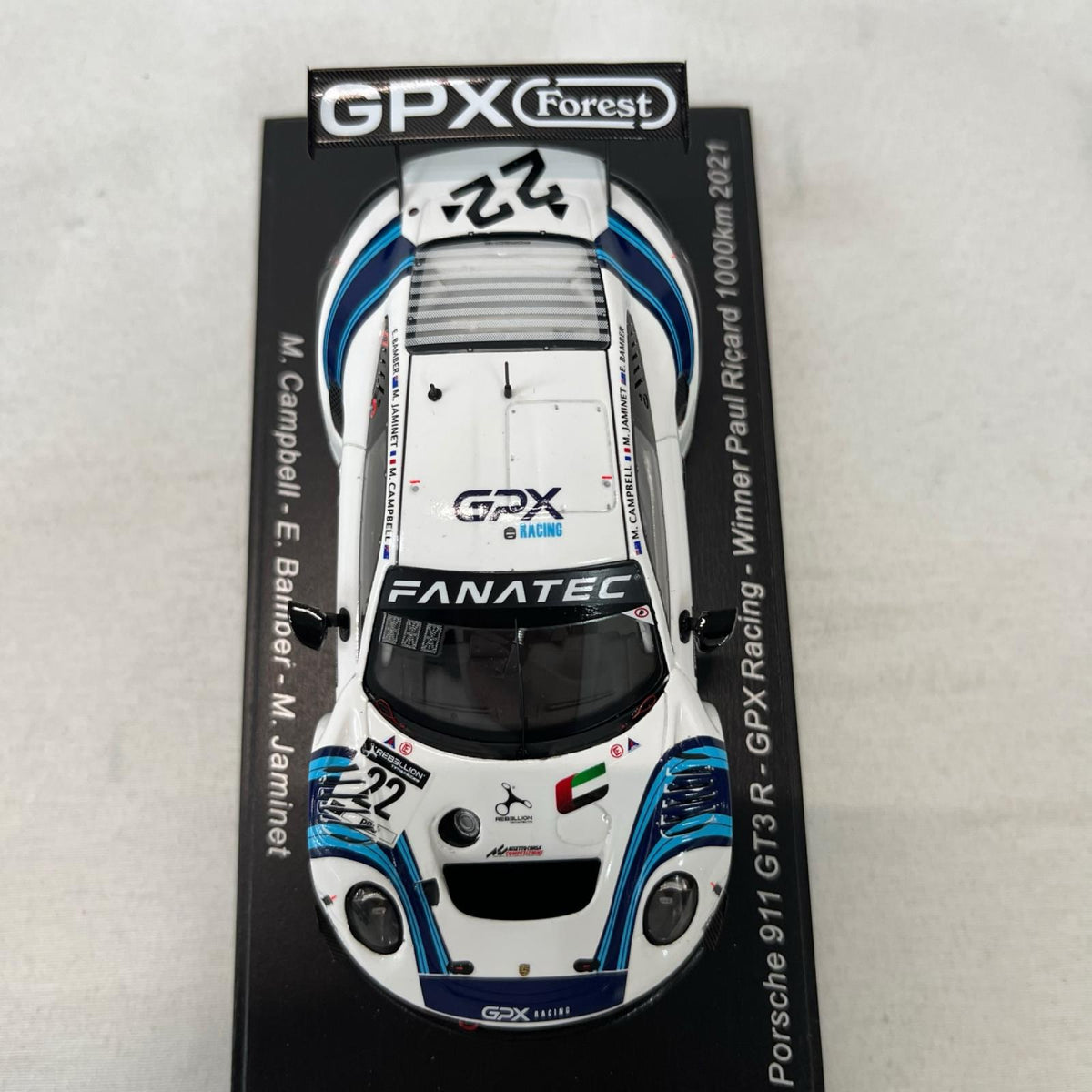 1/43 Porsche 911 GT3 R GPX Racing 2021 spark/スパーク スケールカー