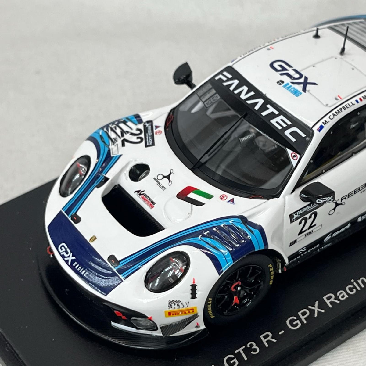 1/43 Porsche 911 GT3 R GPX Racing 2021 spark/スパーク スケールカー