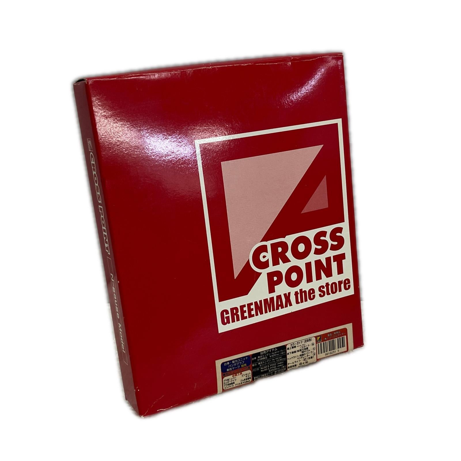 CROSS POINT 名鉄6600系 2両編成 組立キット カラーモデル CROSS POINT 名鉄6600系　2両編成 鉄道模型車両