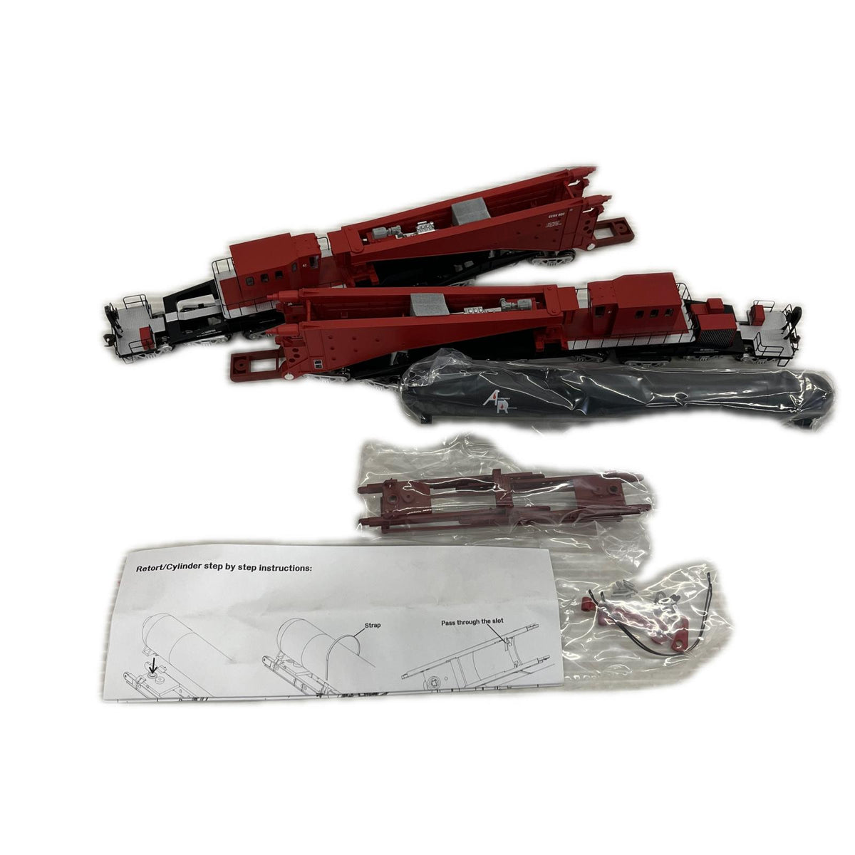 BACHMANN HOゲージ 380トン SCHNABEL CAR 380トン　SCHNABEL CAR BACHMANN 鉄道模型車両