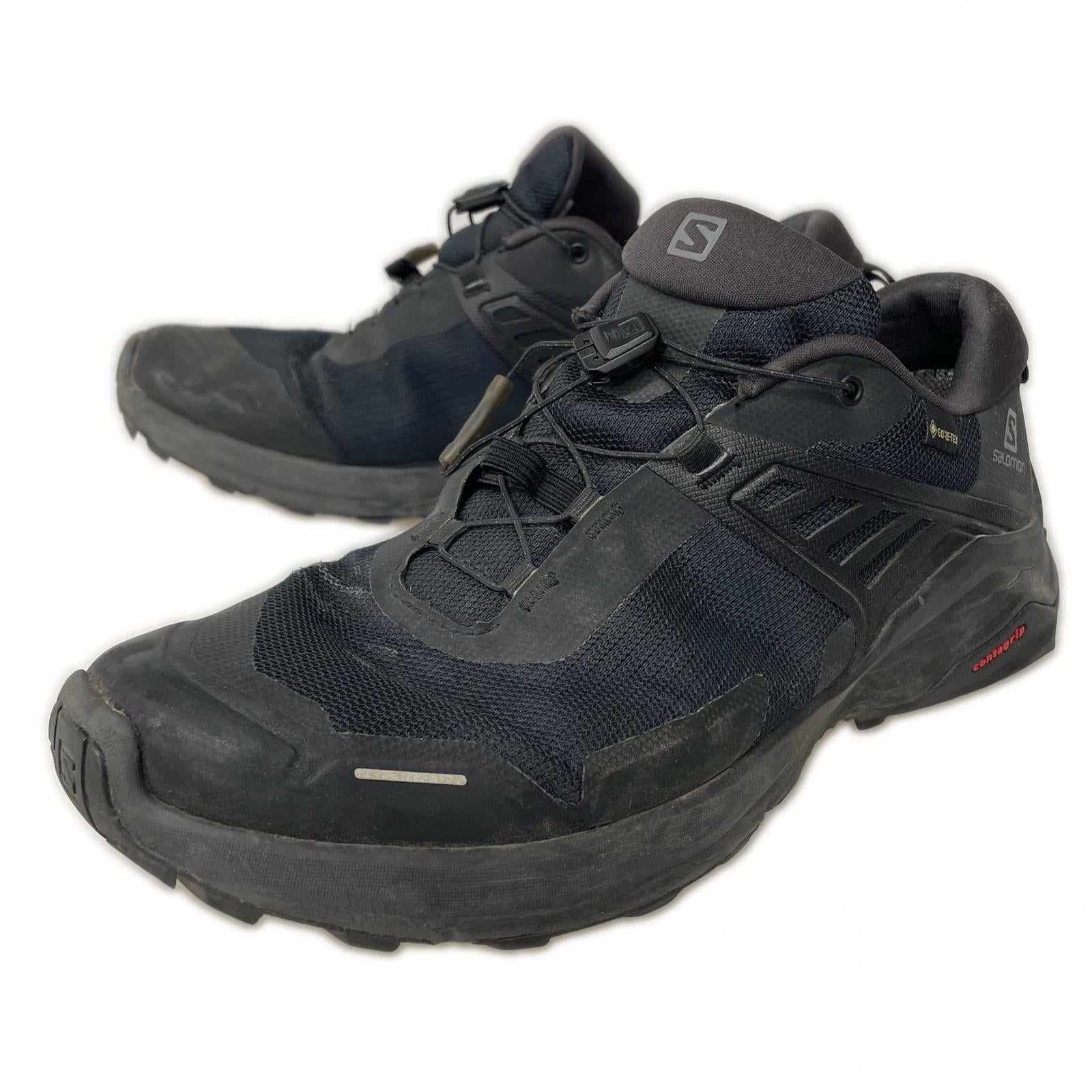 シューズ SALOMON X RAISE GORE-TEX 159817 (27cm) 黒 27cm (US9 UK8 1/2 EU44) ブラック