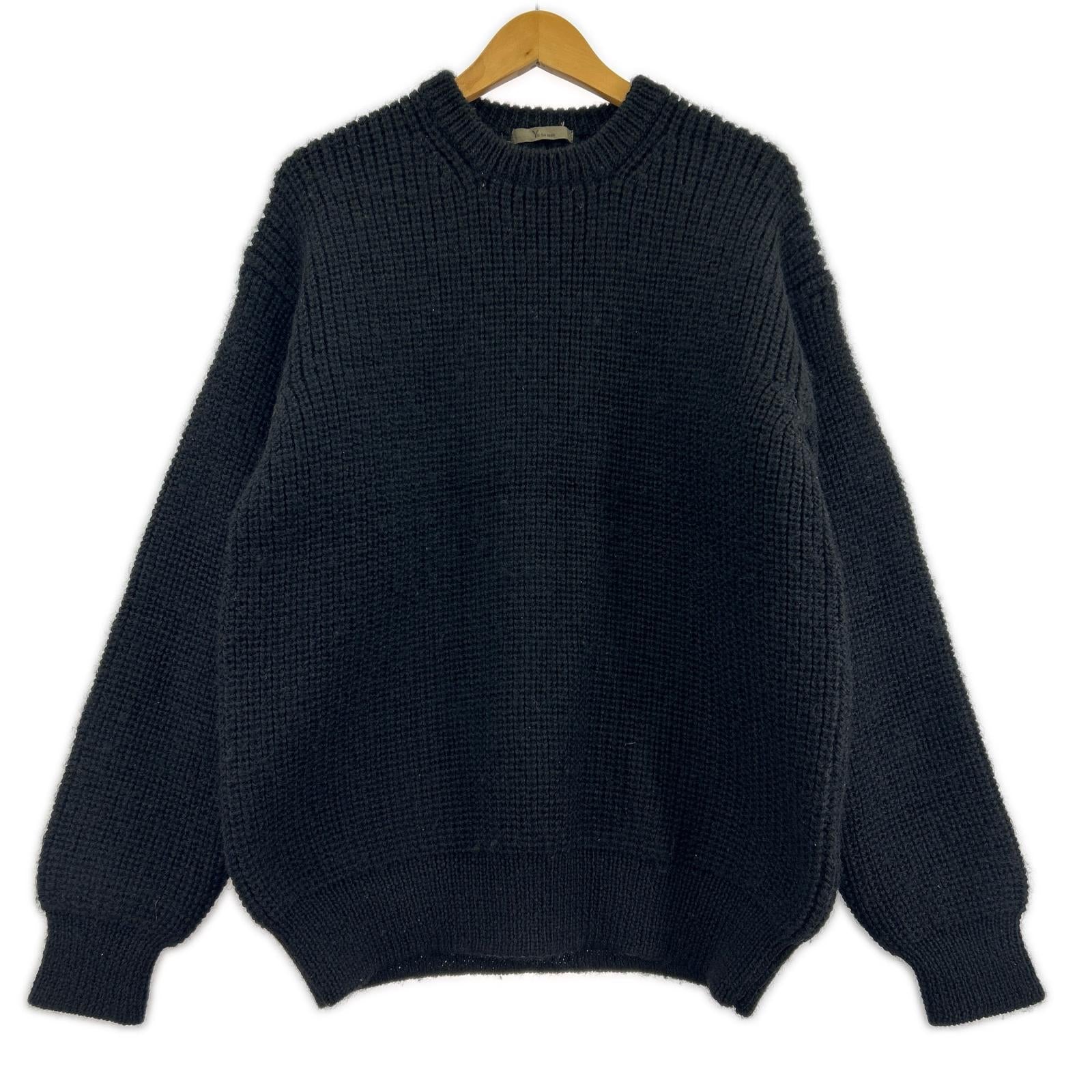 ニット for men 80s 初期タグ ブラック
