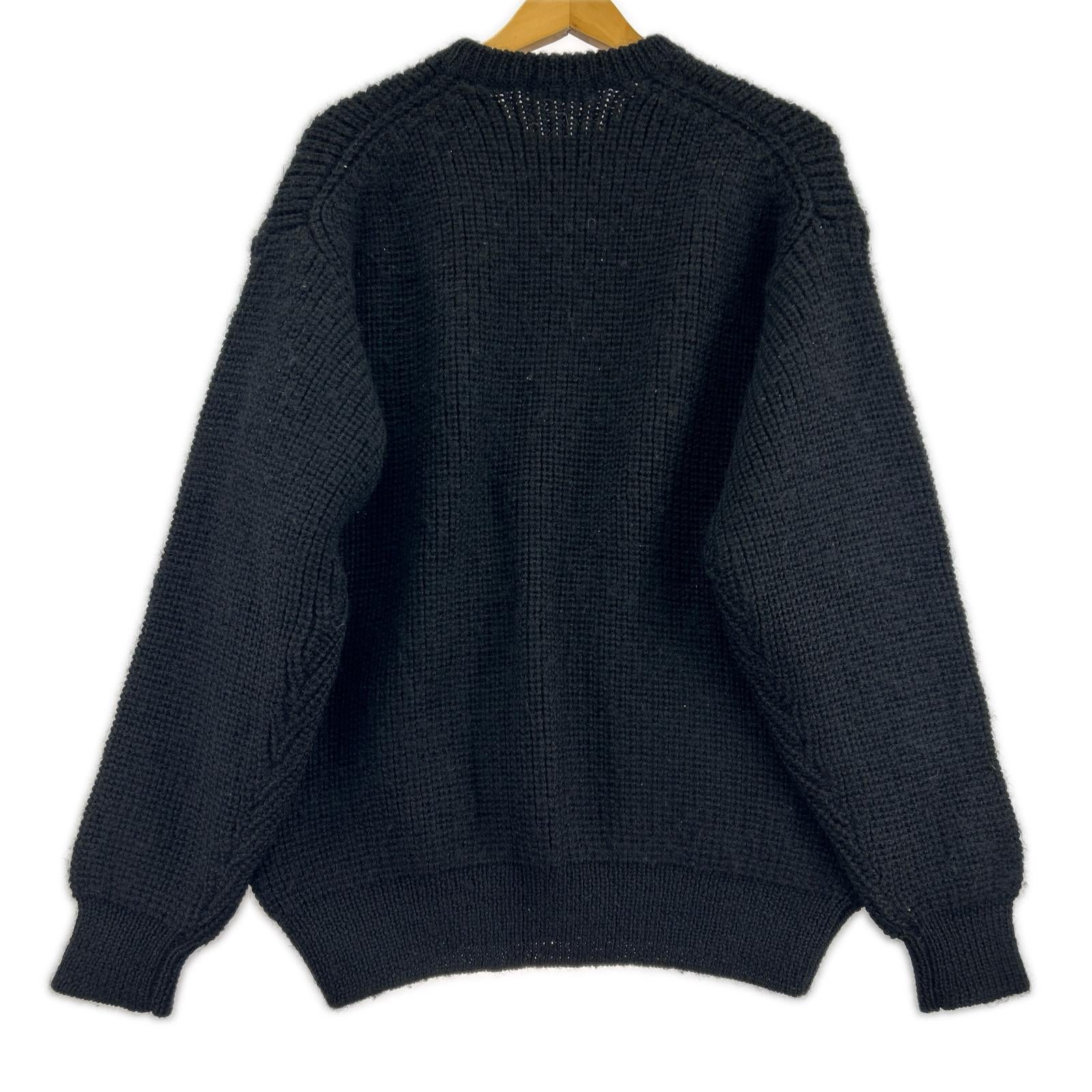 ニット for men 80s 初期タグ ブラック