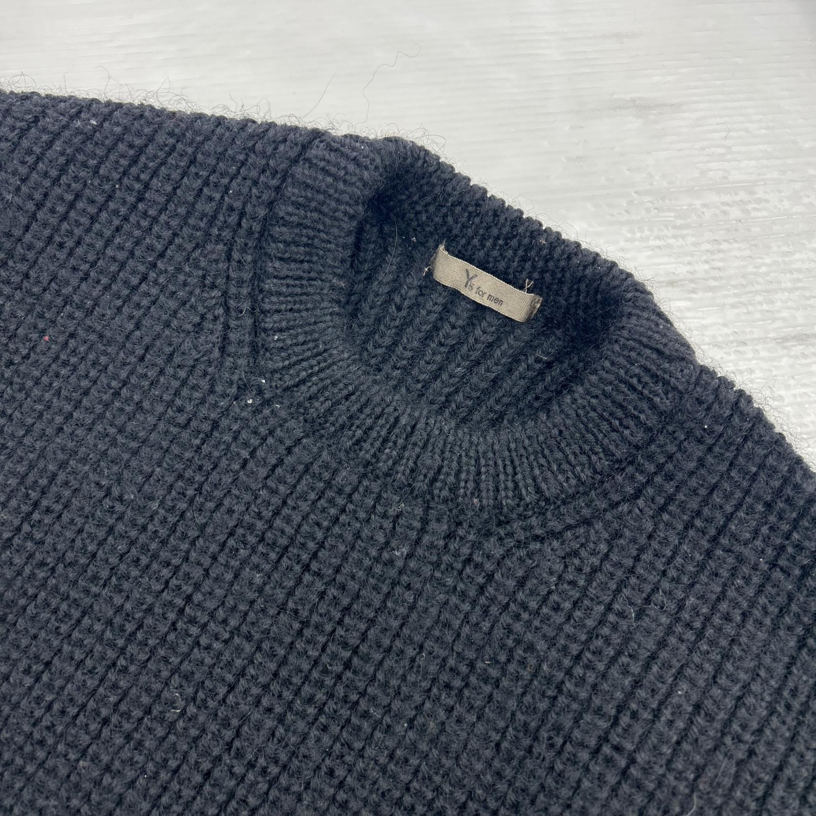 ニット for men 80s 初期タグ ブラック