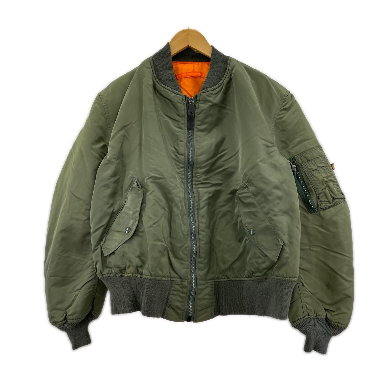 ジャケット MA-1 ブルゾン カーキ (XL) カーキ