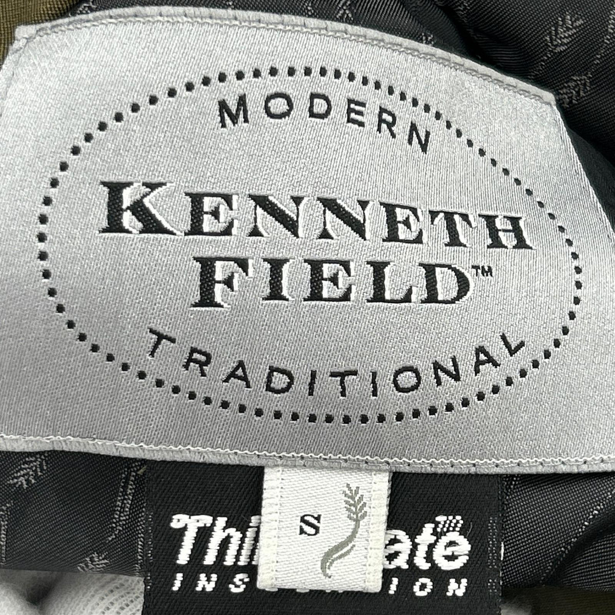 ジャケット KENNETH FIELD スタンドカラー コットンナイロン カーキ S カーキ