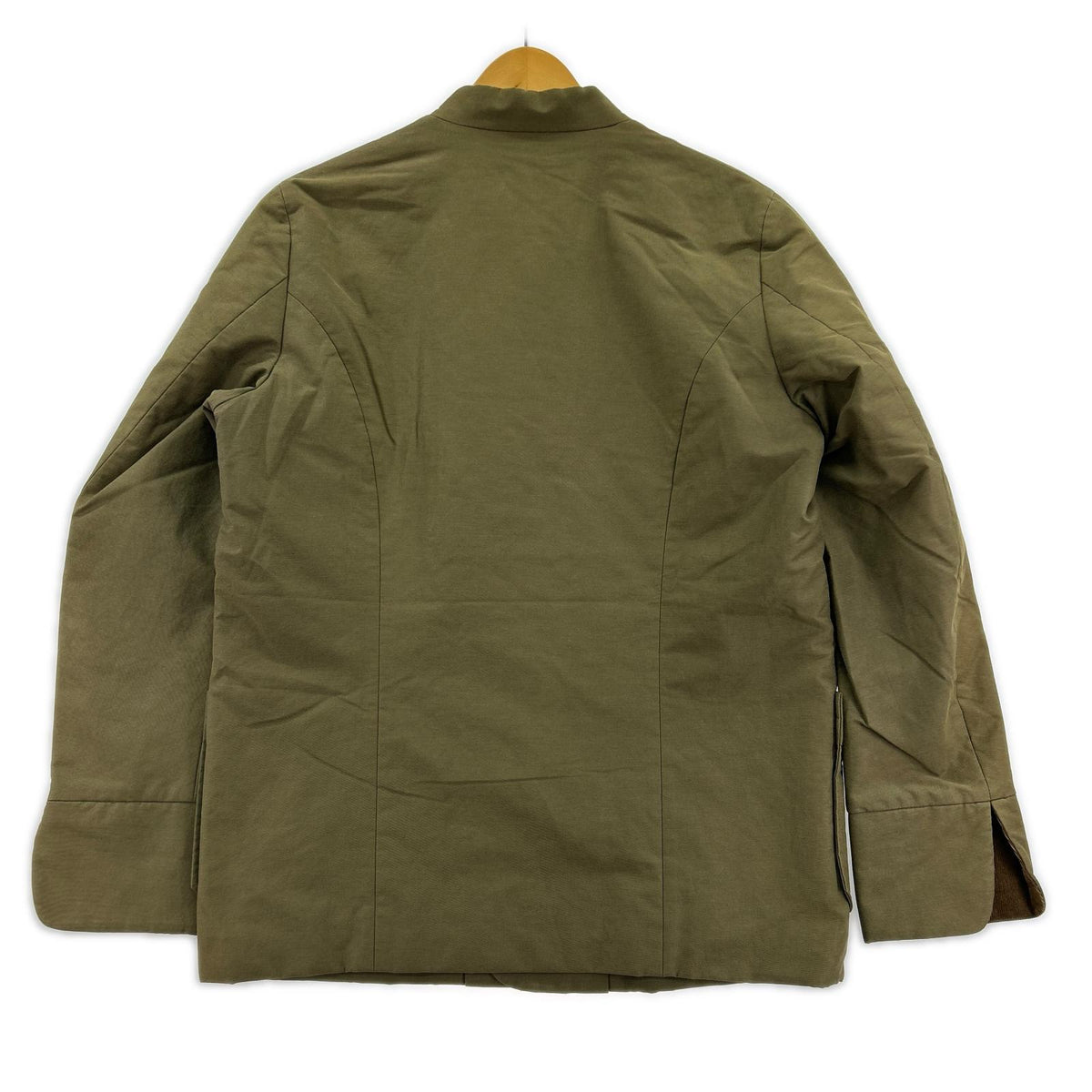 ジャケット KENNETH FIELD スタンドカラー コットンナイロン カーキ S カーキ