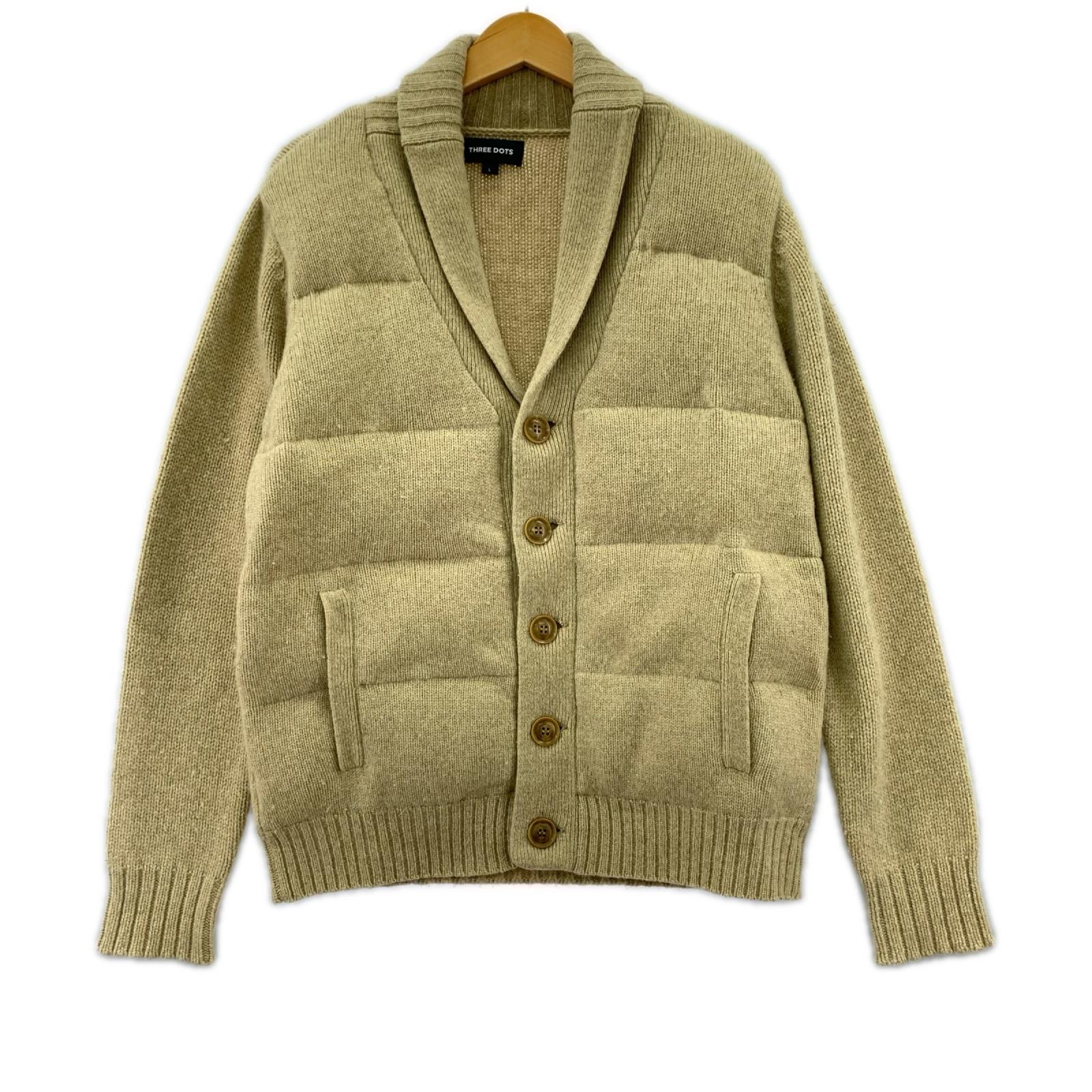 カーディガン KENNY ｼｮｰﾙｶﾗｰﾀﾞｳﾝｶｰﾃﾞｨｶﾞﾝ ﾍﾞｰｼﾞｭ (L) L ベージュ