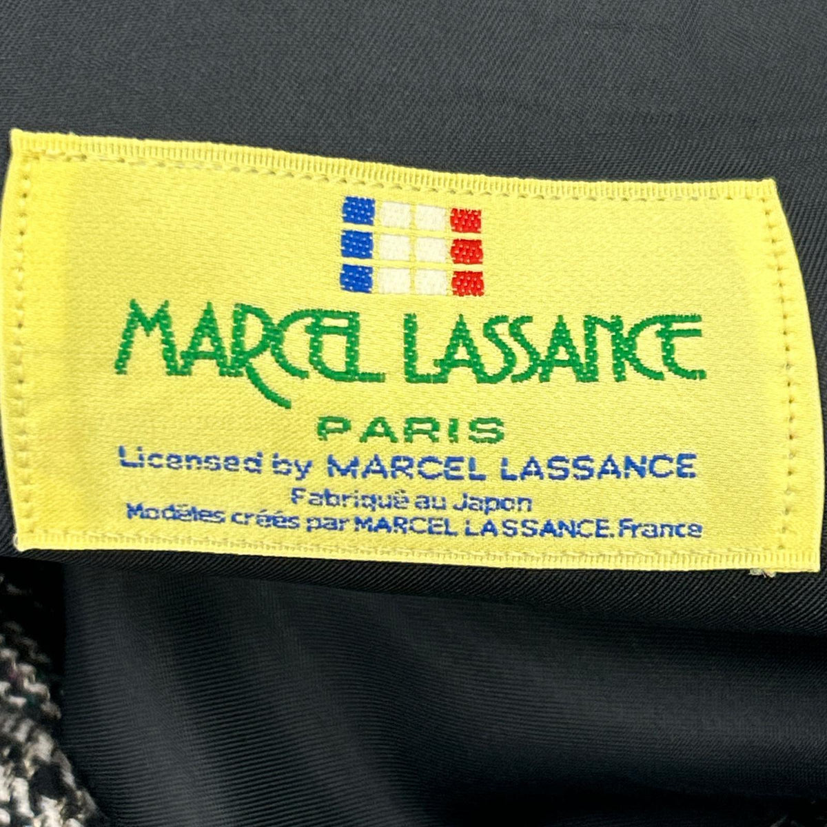 テーラードジャケット MARCEL LASSANCE ウール 千鳥柄 (-)