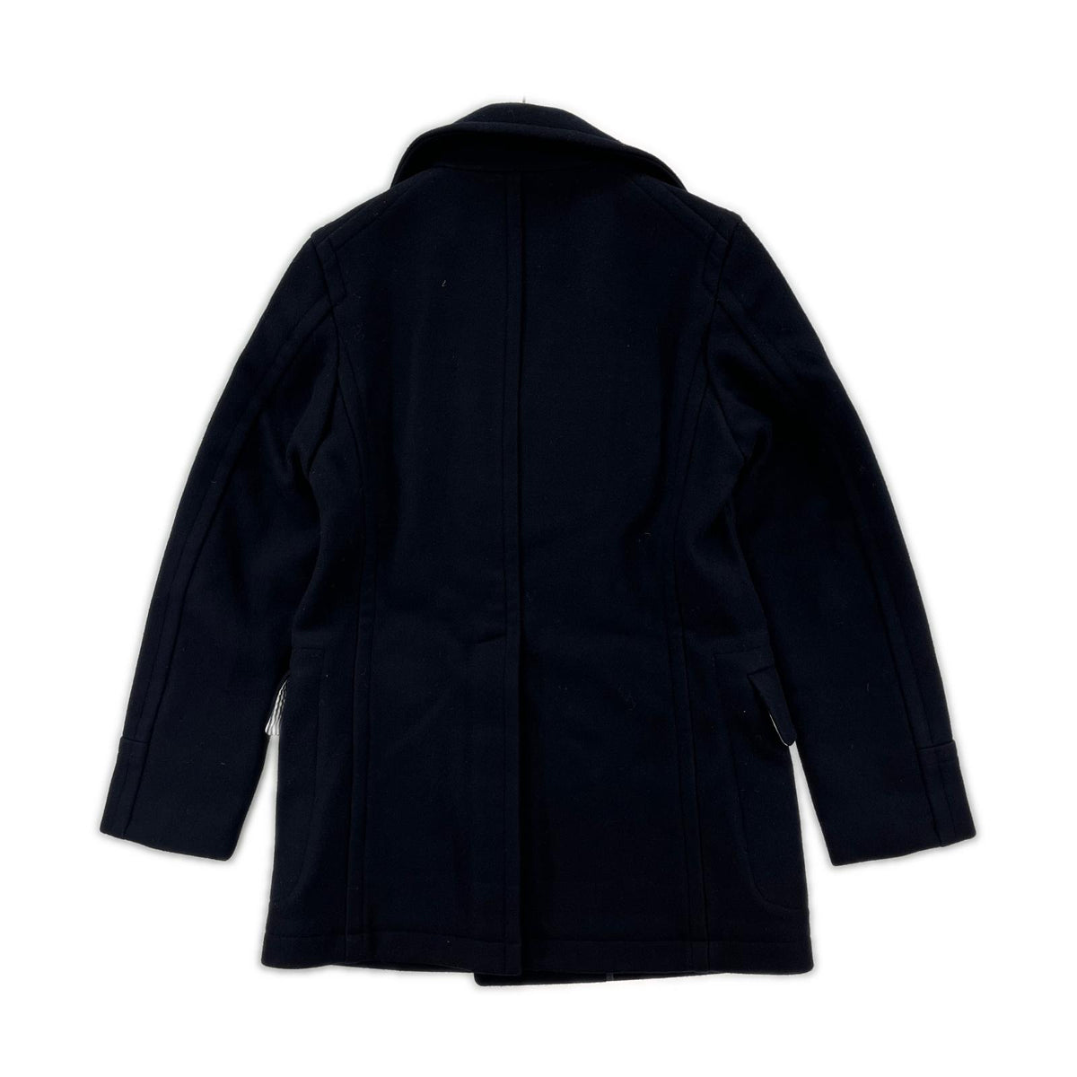 ジャケット ELEPHANT BLANC ダブルブレストコート ウール (M) 46 ネイビー