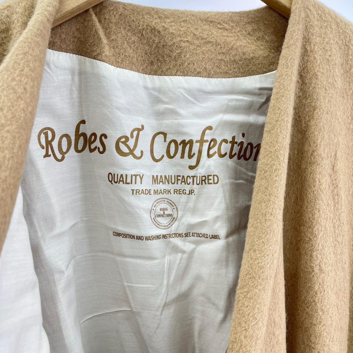 ジャケット Alpaca Shaggy Wrap Coat ベージュ (-) ベージュ