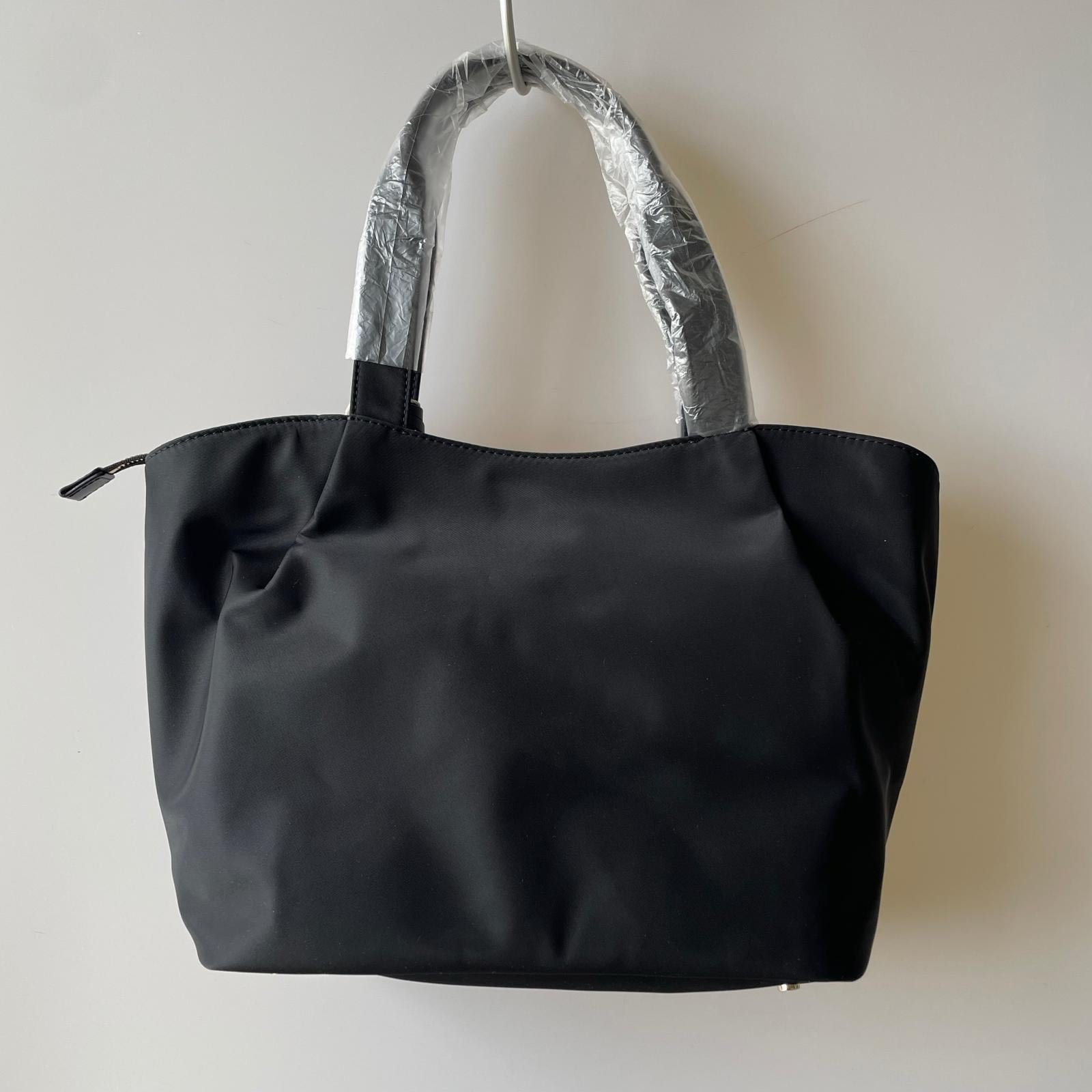 トートバッグ ナイロンバッグ BLOOMING BUD ブラック