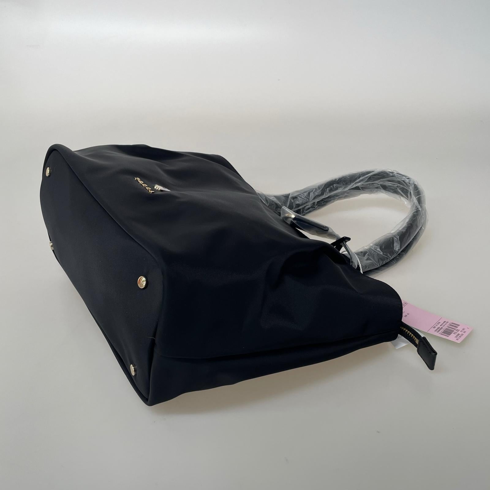 トートバッグ ナイロンバッグ BLOOMING BUD ブラック