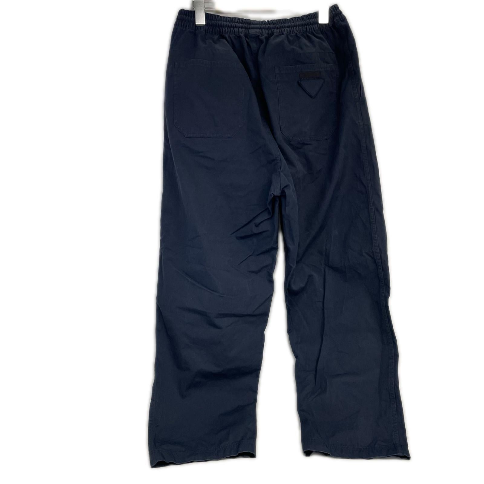 Prada/25SS/Navy Blue Cotton Pants/SPH497 M