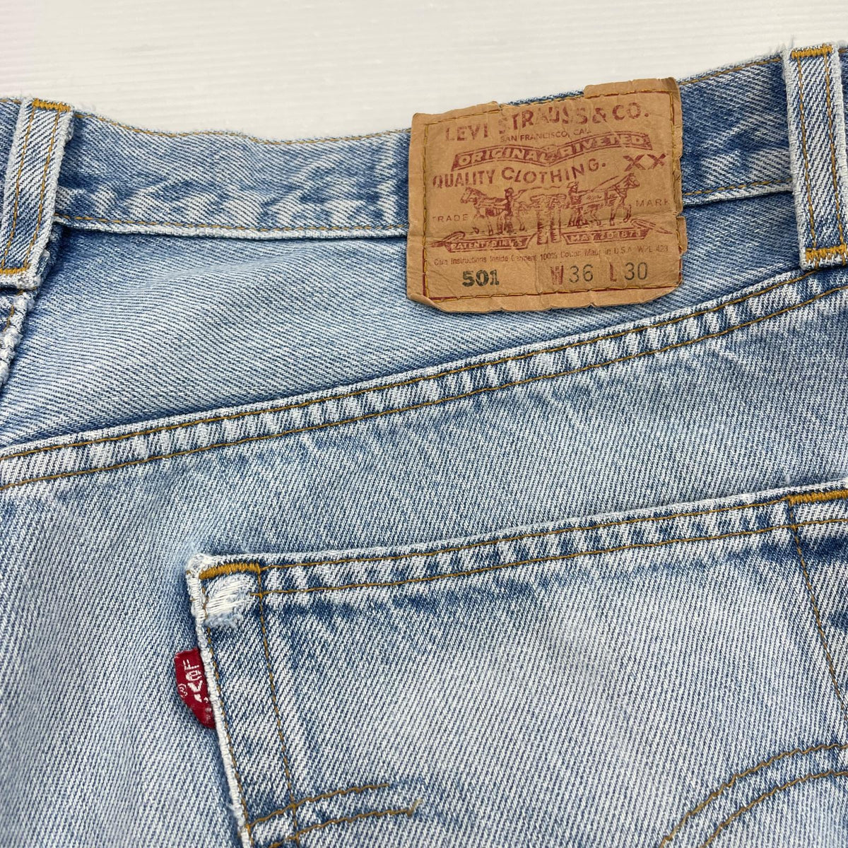 デニムパンツ USA製 Lot501 デニム 36 ブルー