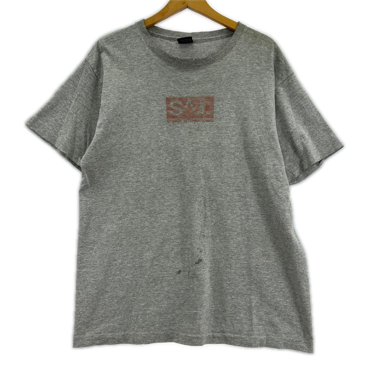 半袖Ｔシャツ USA製 紺タグ Tee L グレー