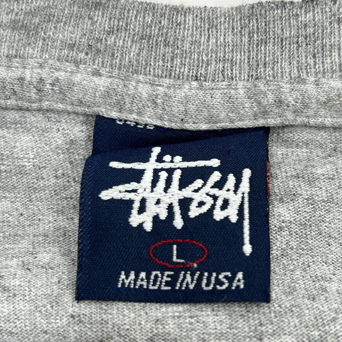 半袖Ｔシャツ USA製 紺タグ Tee L グレー
