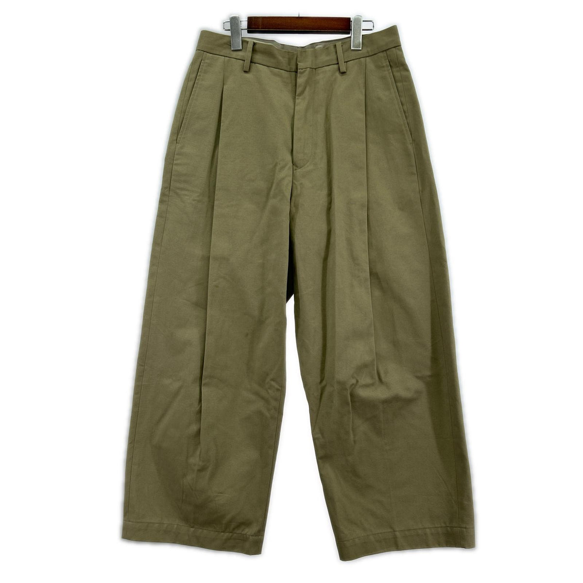 パンツ 25AW 1 TUCK PANTS ベージュ (2) 2 カーキ