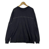 長袖Ｔシャツ 黒 (L) L ブラック