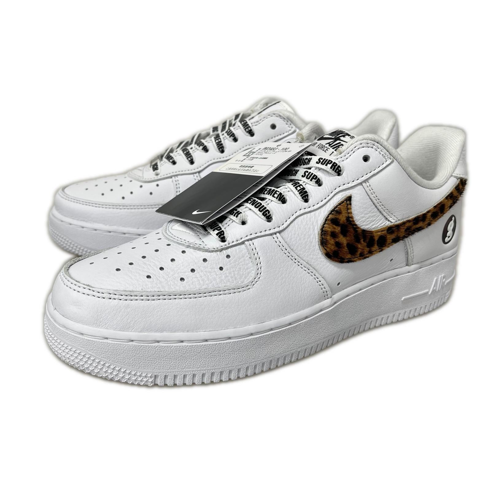 スニーカー AIR FORCE 1×SUPREME×GOODENOUGH 27cm (US9 UK8 1/2 EU44) ホワイト
