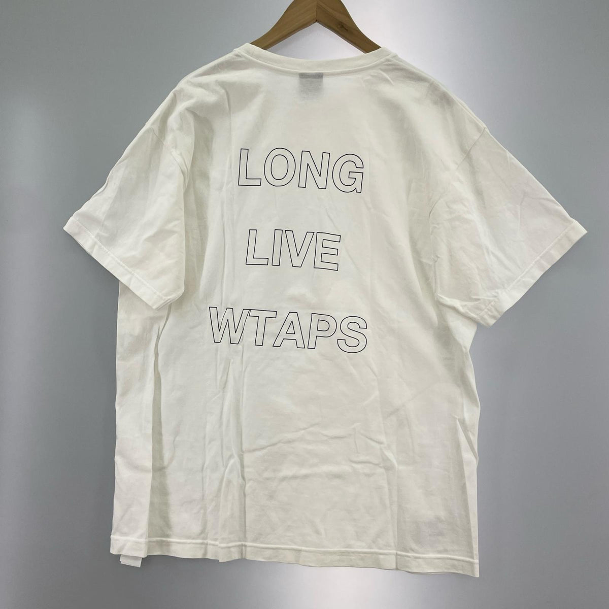 半袖Ｔシャツ 23SS LONG LIVE WTAPS バックプリント TEE 白 ホワイト