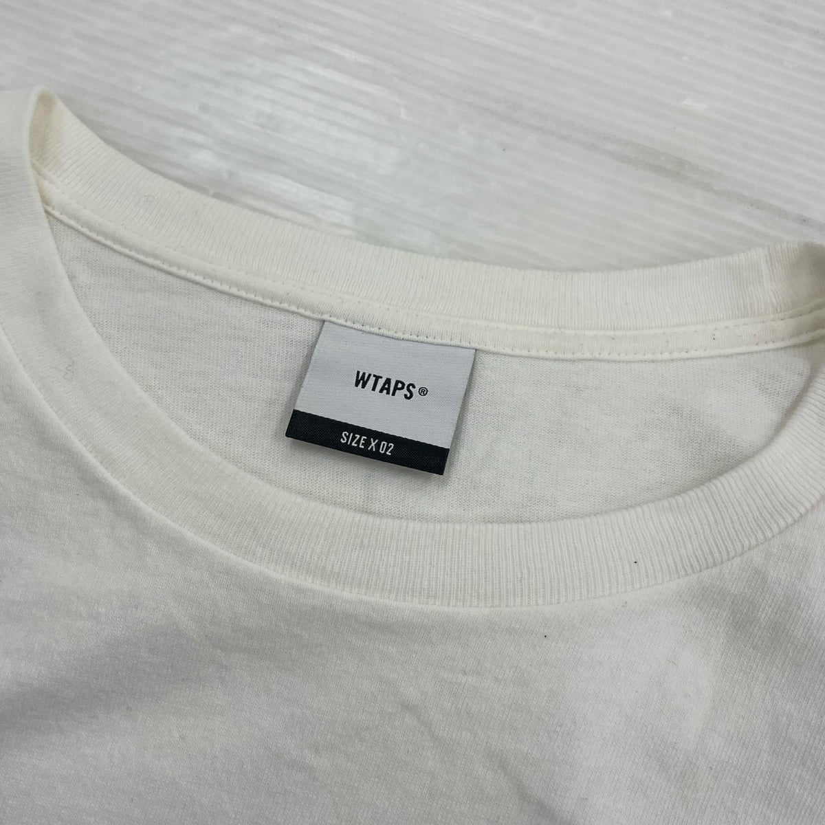 半袖Ｔシャツ 23SS LONG LIVE WTAPS バックプリント TEE 白 ホワイト