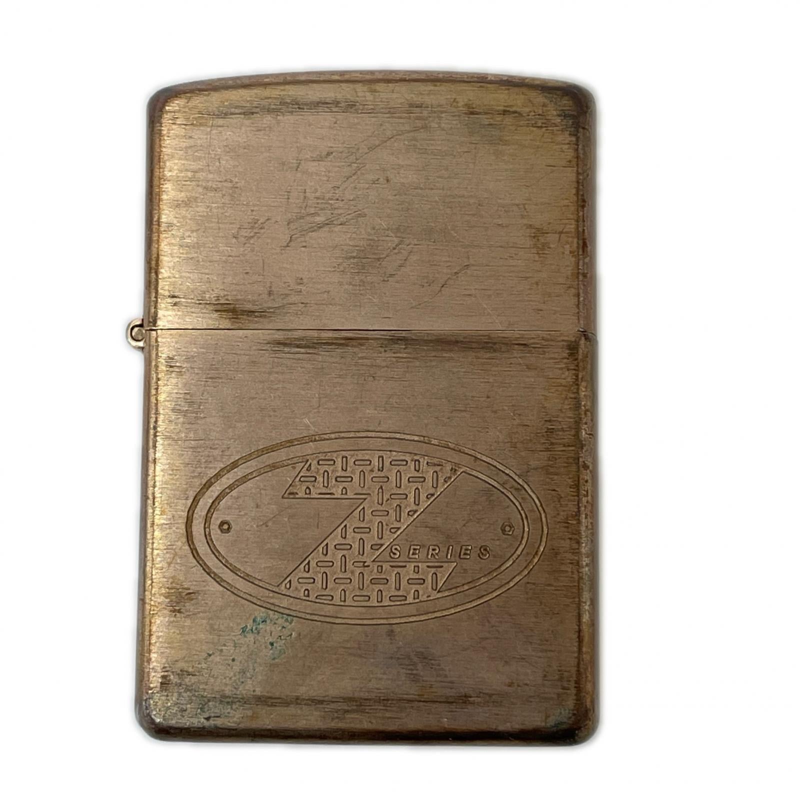 ライター ZERO HALLIBURTON ZIPPO ゴールド