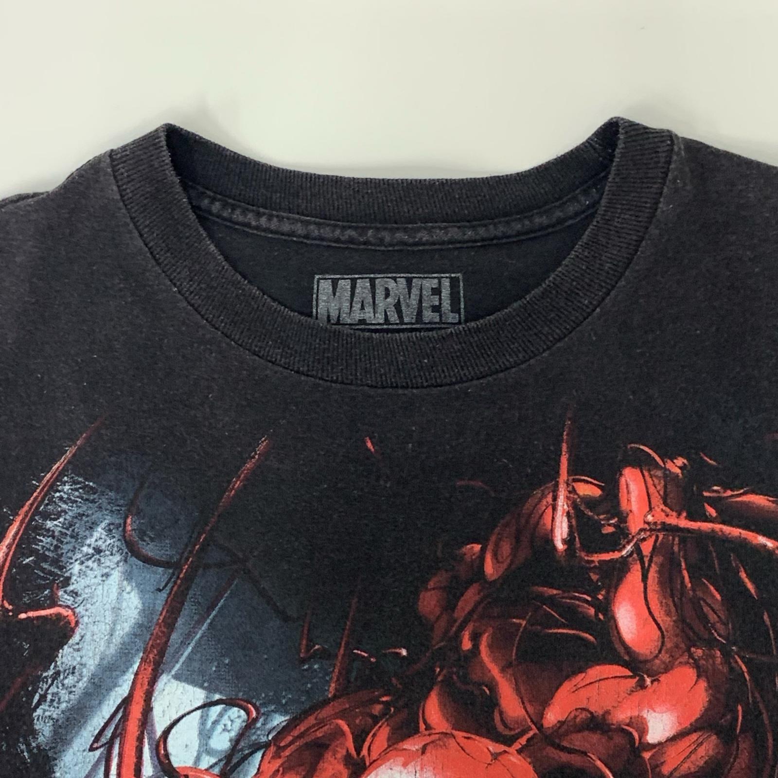 半袖Ｔシャツ MARVEL CARNAGE カーネイジ グラフィックプリントTee M ブラック M ブラック