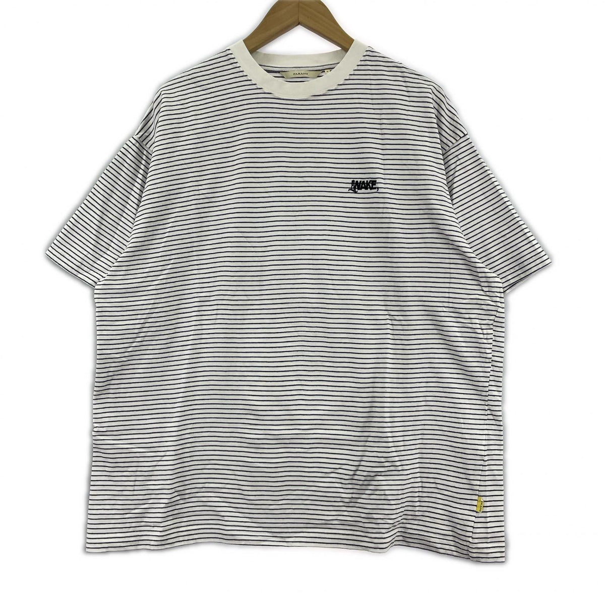 半袖Ｔシャツ FARAH BORDER TEE 白