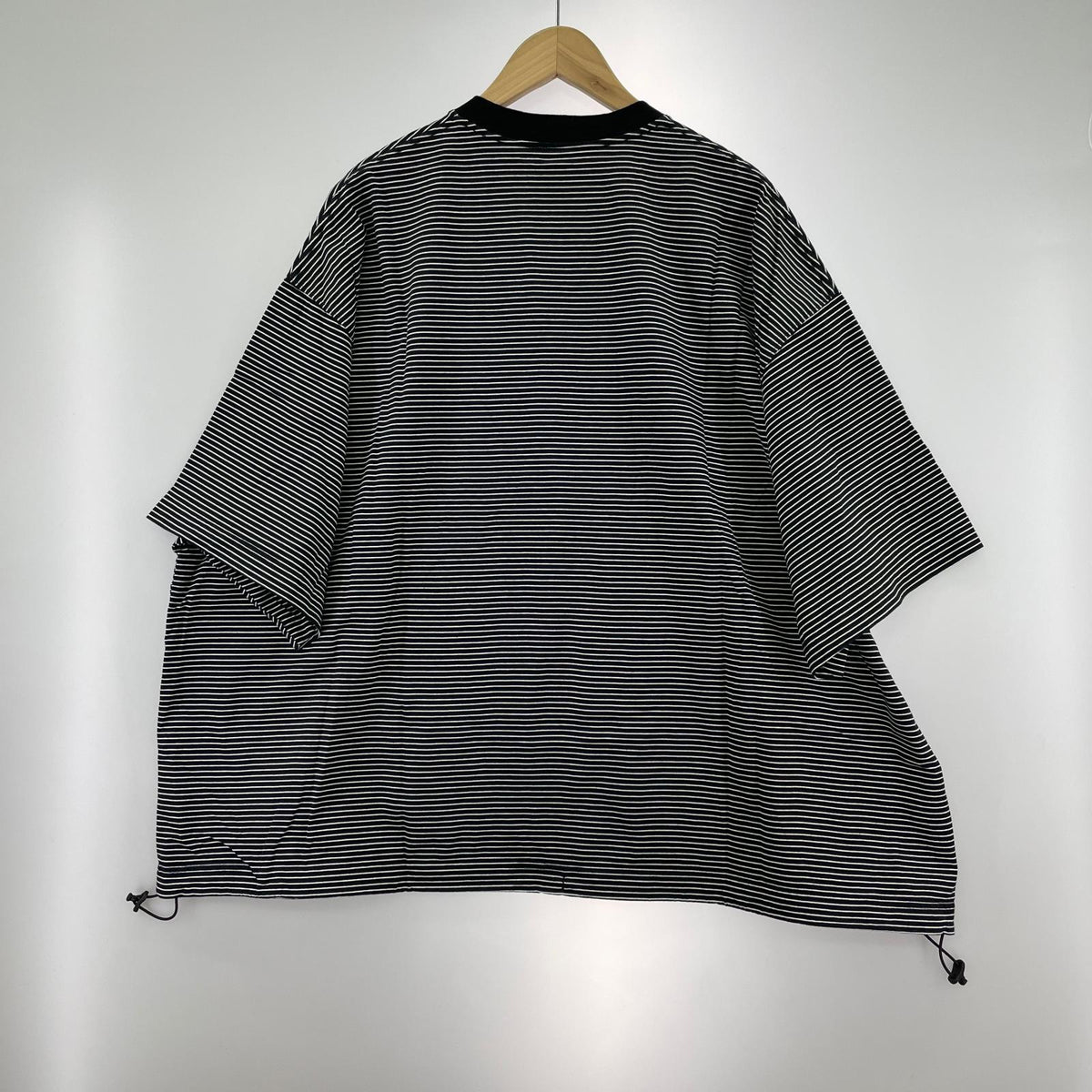 半袖Ｔシャツ BALLOON BORDER T-SHIRT L ブラック