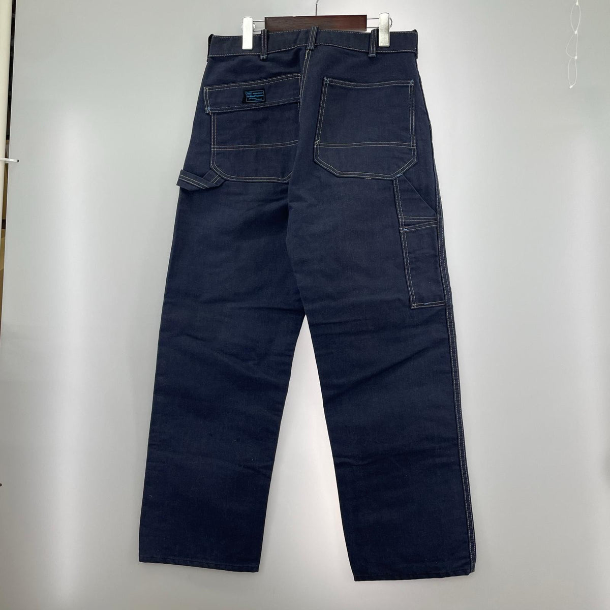 パンツ 70s Sears PERMA-PREST ペインター ワーク 青 (34) ブルー