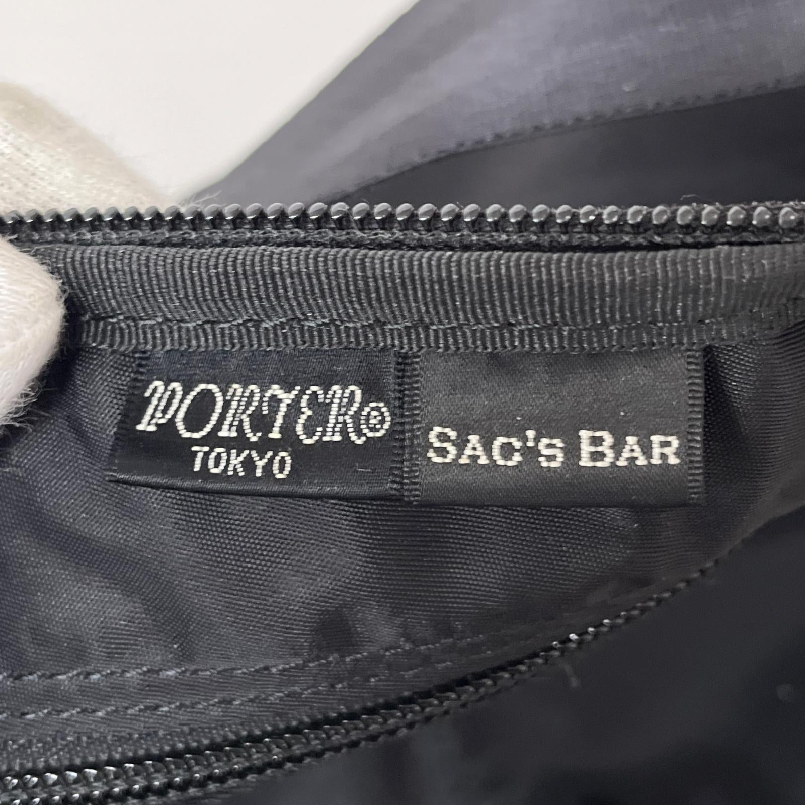 ボディバッグ SAC'S BAR ボディバッグ ブラック ブラック