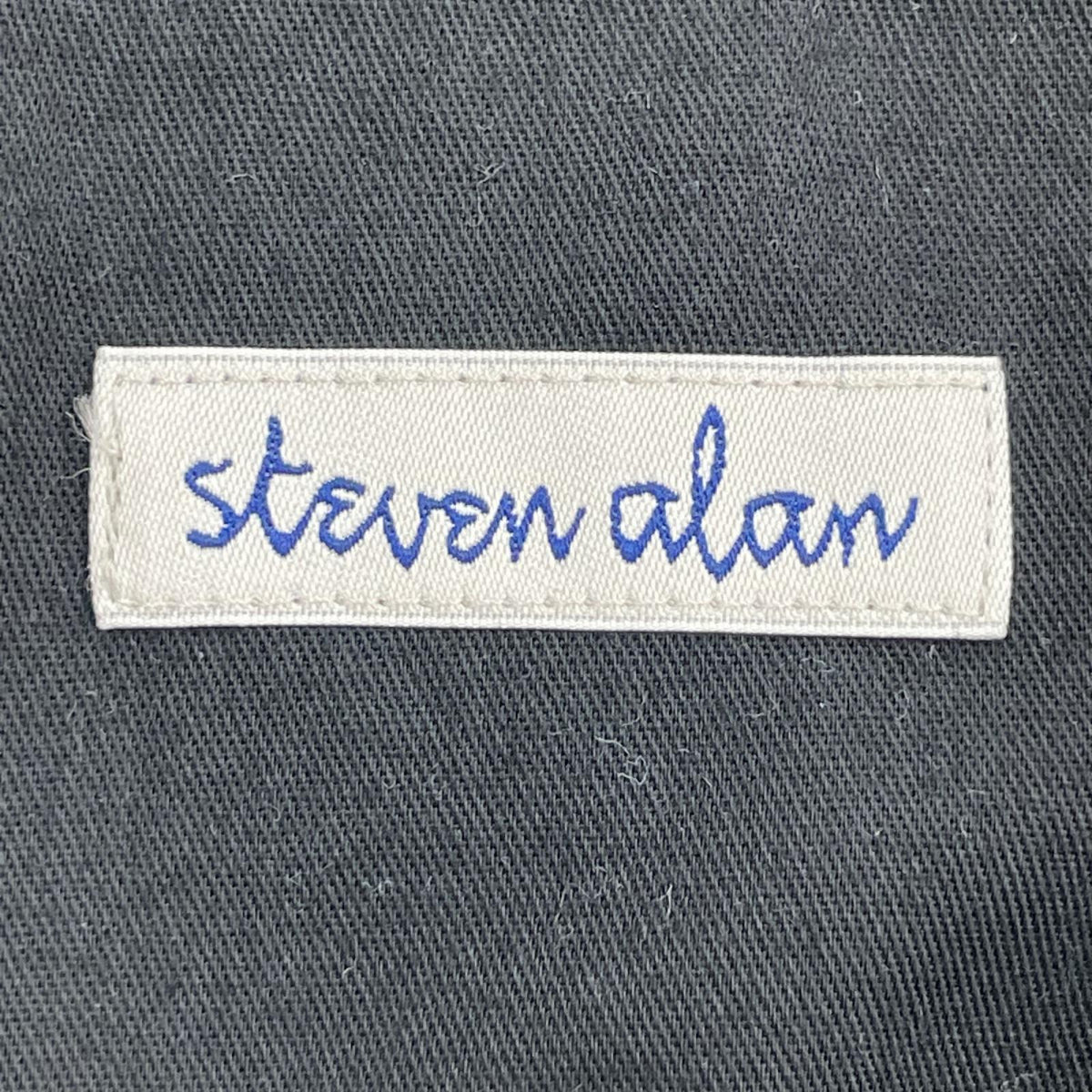 パンツ Steven Alan ワイドパンツ 8114-1-861193 黒 (L) L ブラック