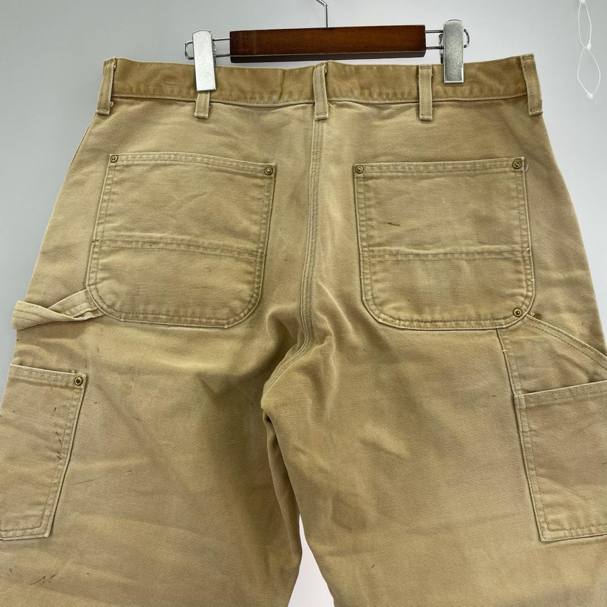 パンツ Carhartt 80s USA製 ダブルニー キャメル ベージュ