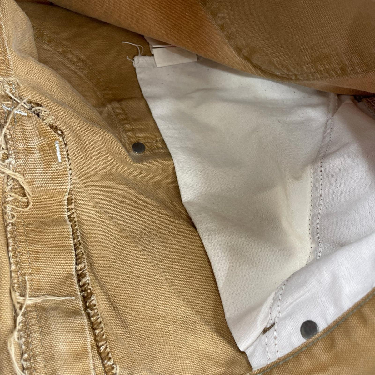 パンツ Carhartt 80s USA製 ダブルニー キャメル ベージュ