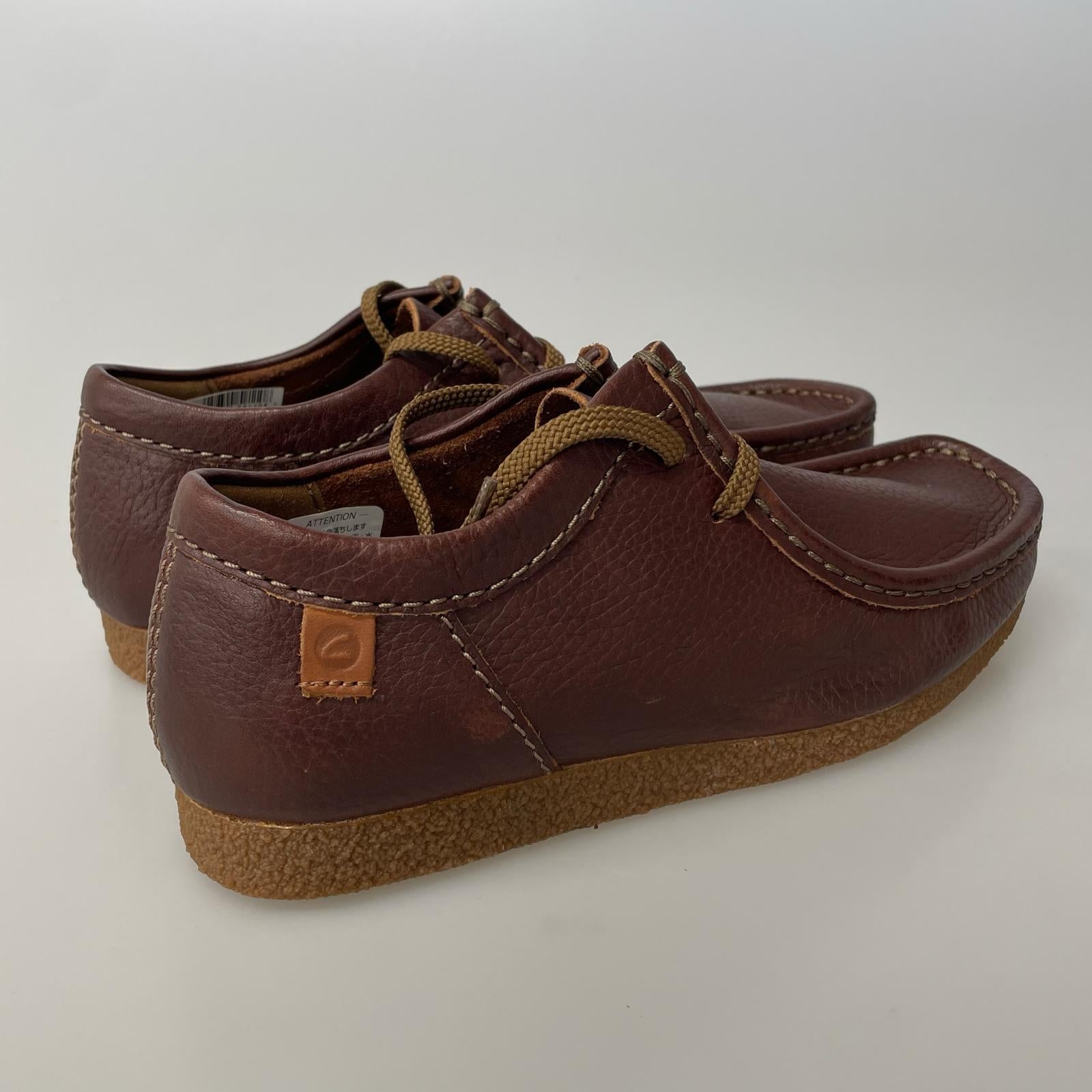 シューズ Clarks ワラビーモカシンBR 25.5 ブラウン