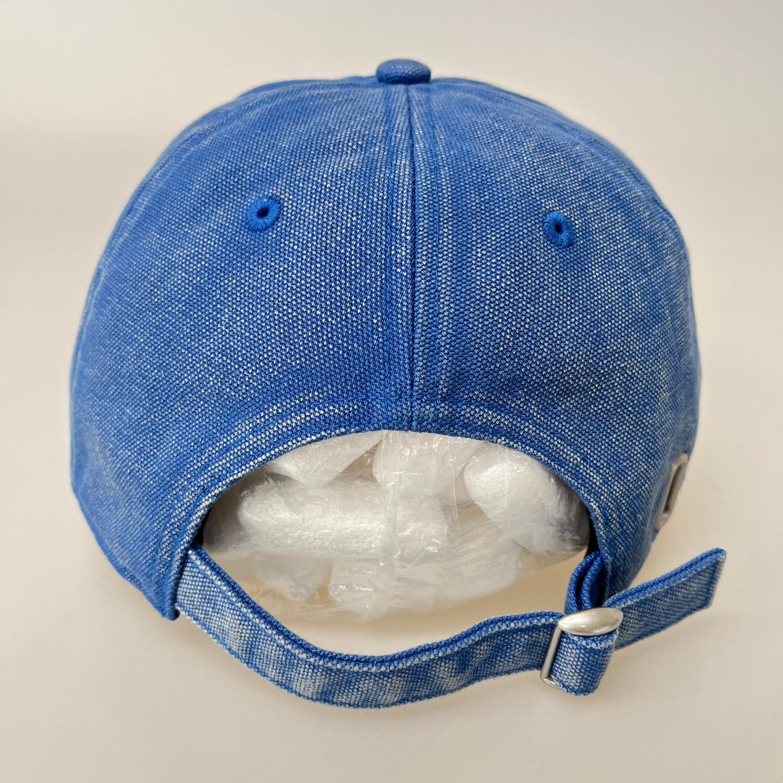 キャップ 26SS WASHED BASIC STUSSY CAP ブルー