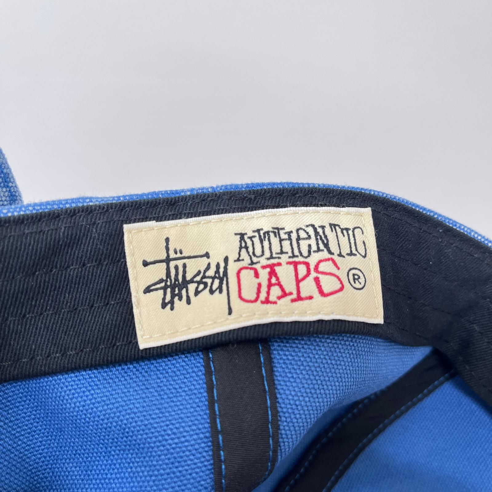 キャップ 26SS WASHED BASIC STUSSY CAP ブルー