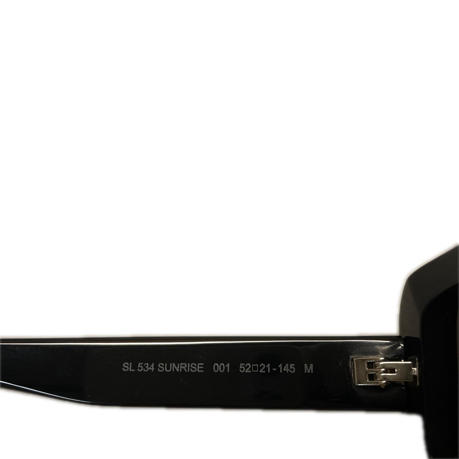 SAINT LAURENT SL534 SUNRISE 001 スクエアサングラス