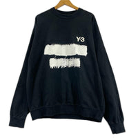 スウェット 25SS ｸﾞﾗﾌｨｯｸﾛｺﾞ ﾌﾞﾗｯｸ (M) M ブラック