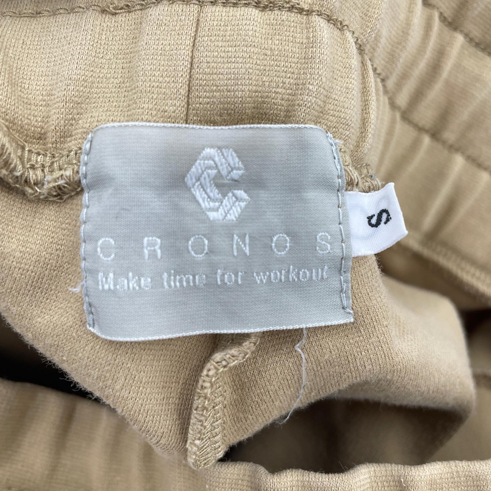 パンツ cronos スウェットパンツ S ベージュ