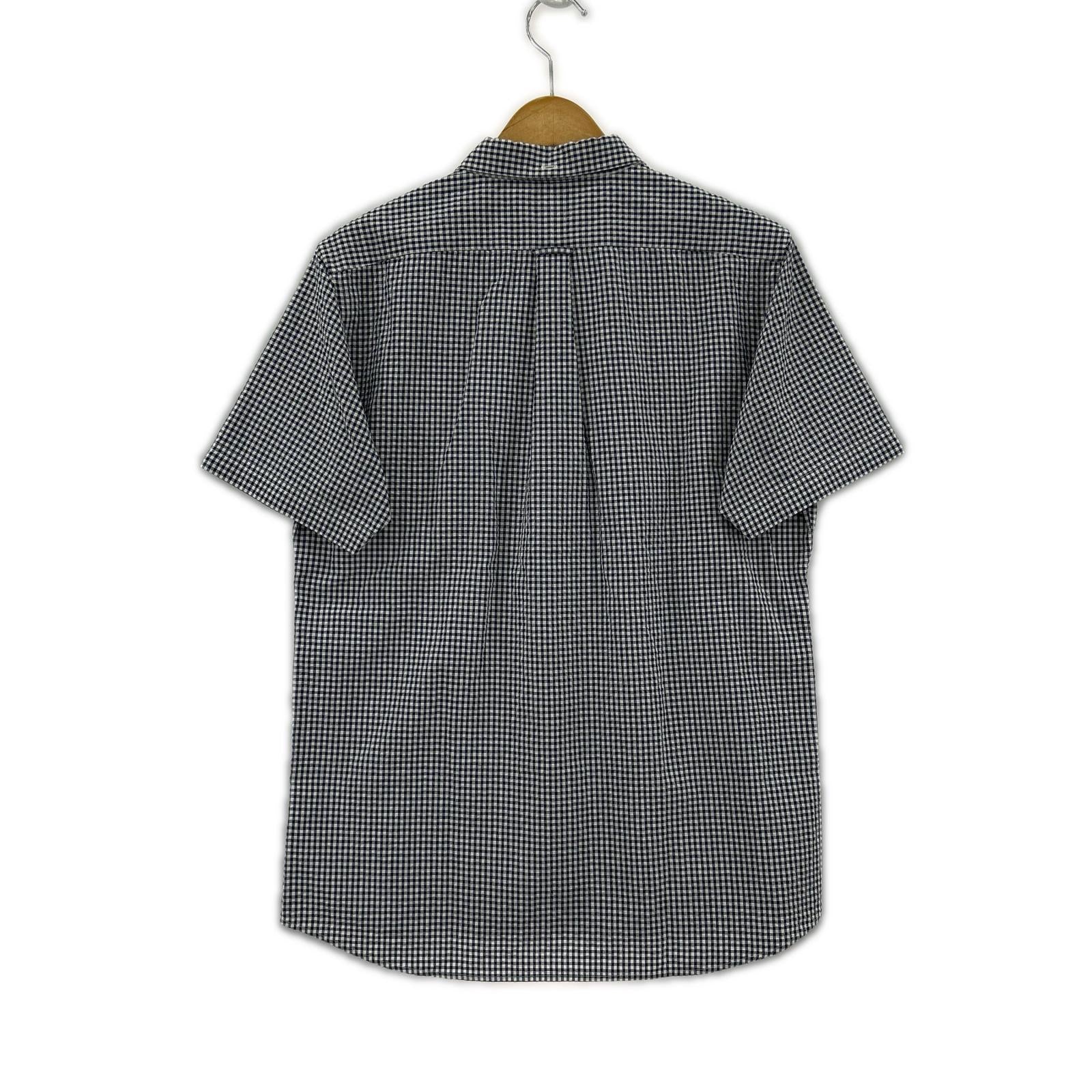 半袖シャツ S/S ギンガムチェックシャツ M