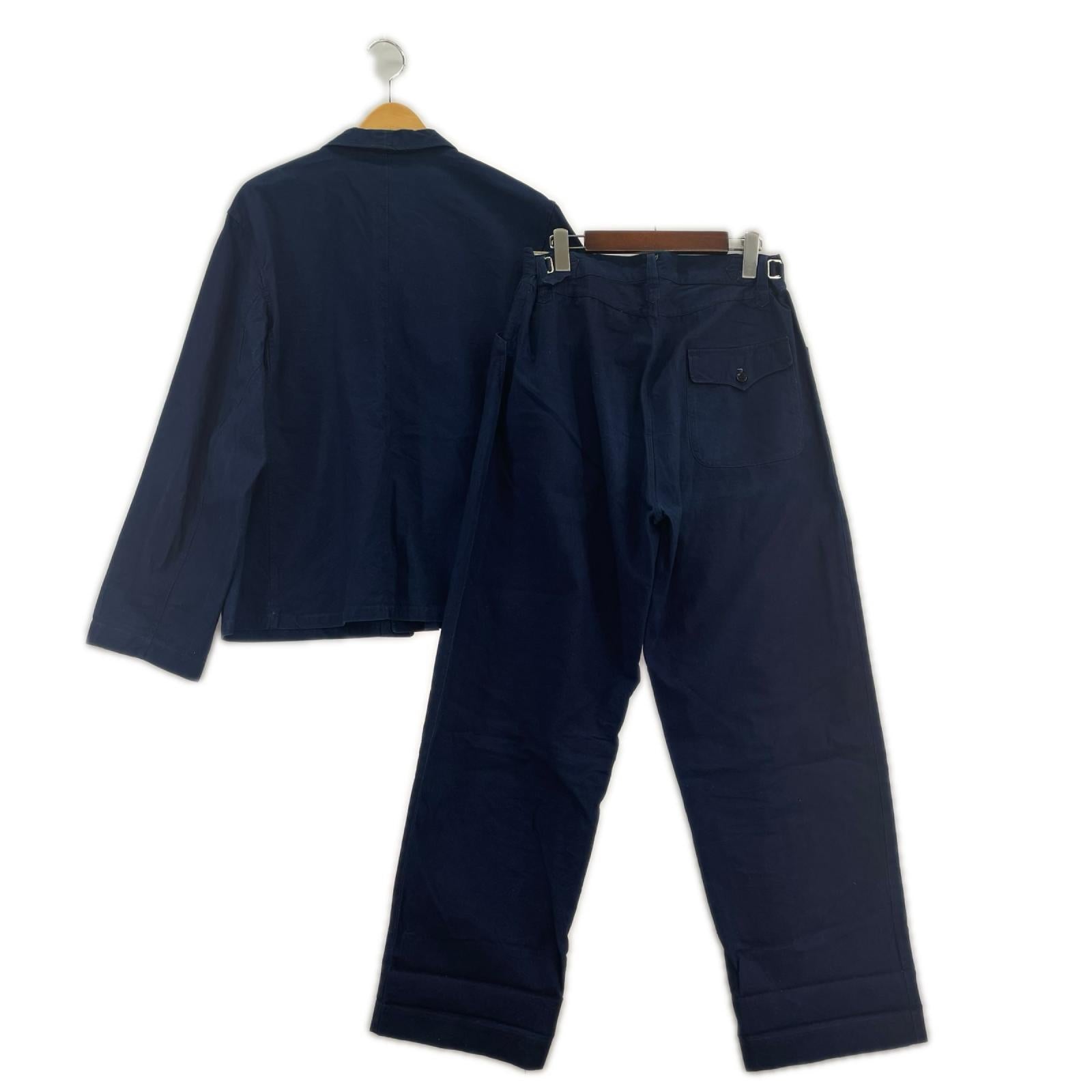 ジャケット L.Anti Cher FRENCH セットアップ 44 ネイビー