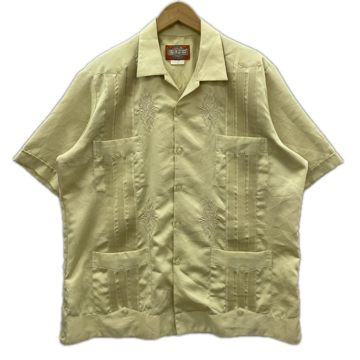 半袖シャツ GRAN LIDER ｷｭｰﾊﾞｼｬﾂ S/S XL YEL イエロー