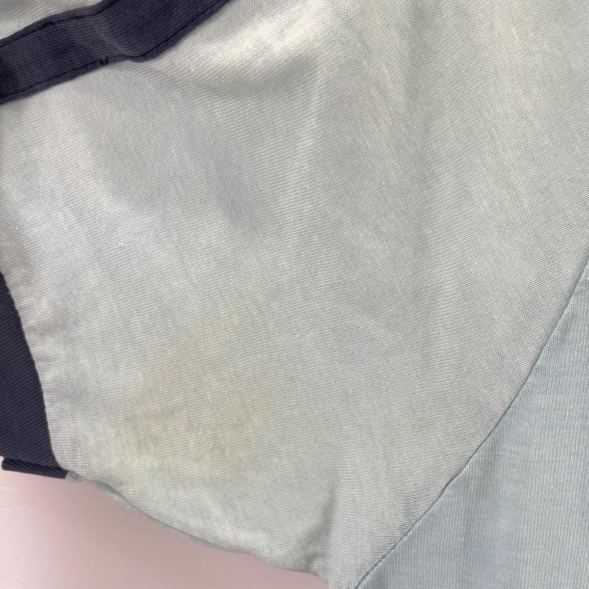 半袖Ｔシャツ 73~82s ﾊﾞｰﾀﾞｸﾞ後期 S/S ｶﾚｯｼﾞﾘﾝｶﾞｰTee M ブルー