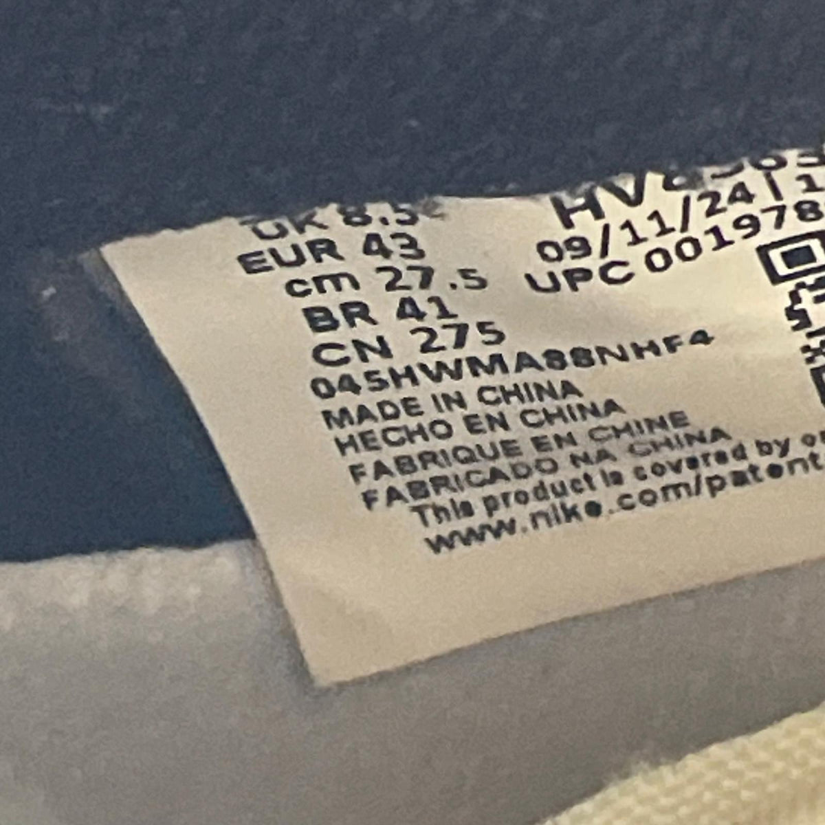 スニーカー ×UNION Air Jordan1Retro High OG 27.5cm (US9 1/2 UK9 EU45)